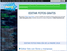 Tablet Screenshot of editarfotosgratis.com